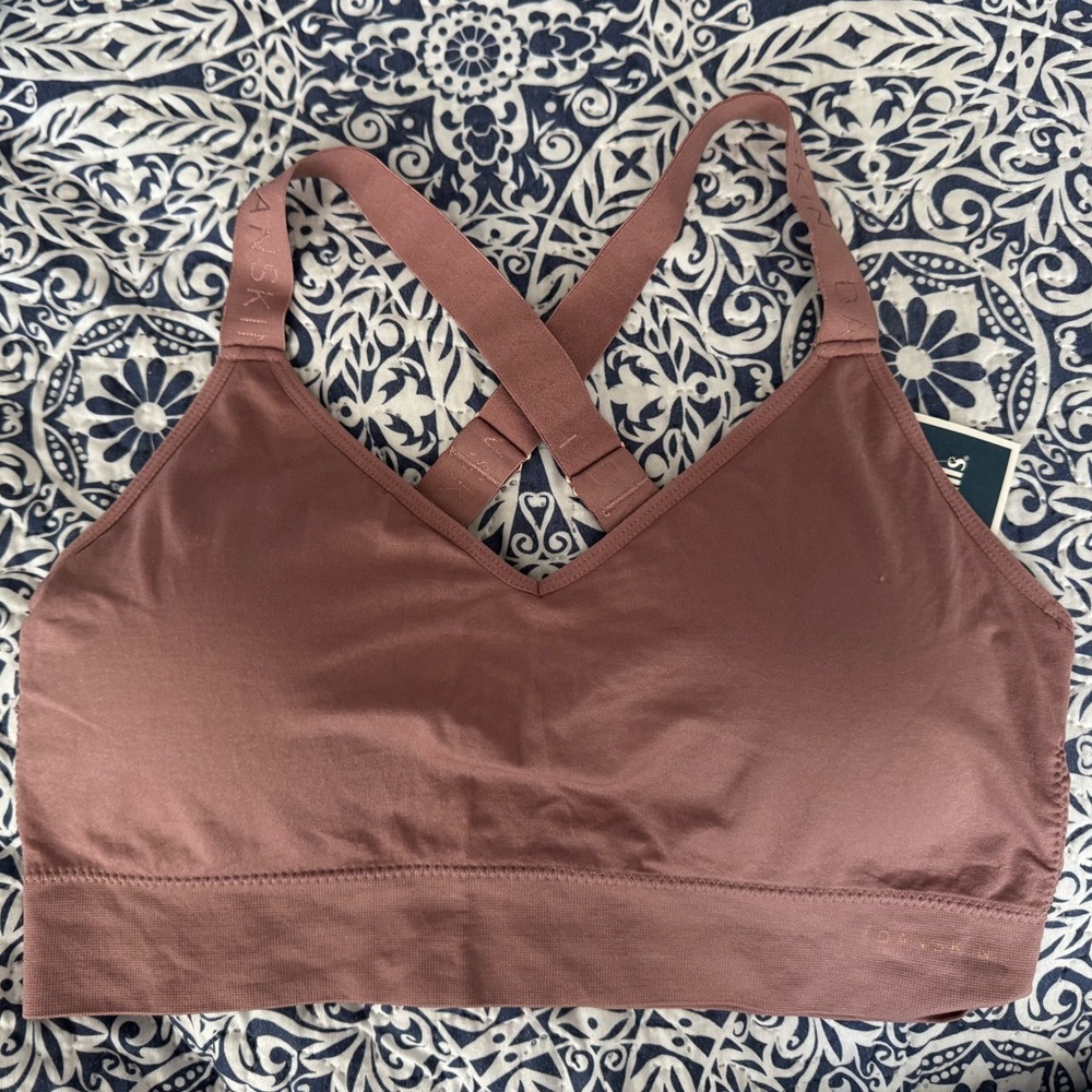 Danskin X-Back bralette 3X, NWT